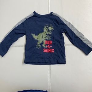 The children’s place, boys long sleeved shirt 12-18 mth